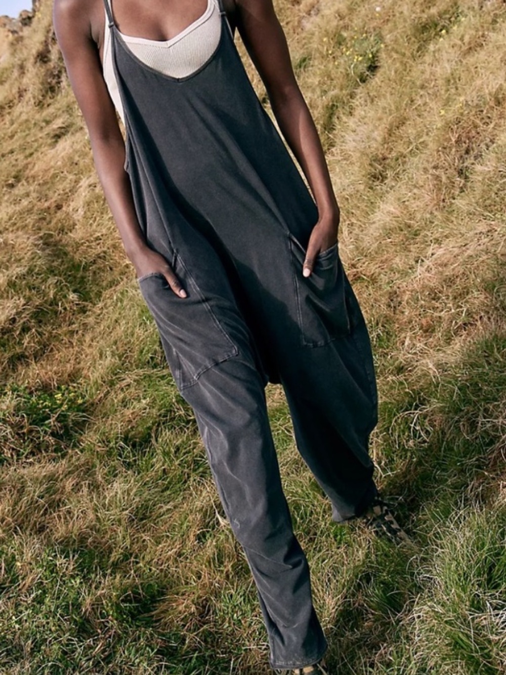 FP Movement by Free People Light Grey Onsie
